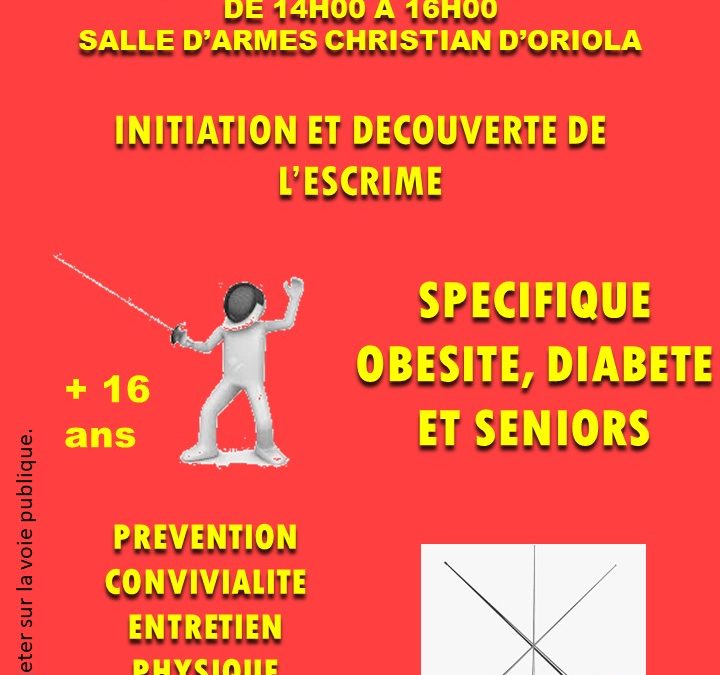 Escrime Santé.