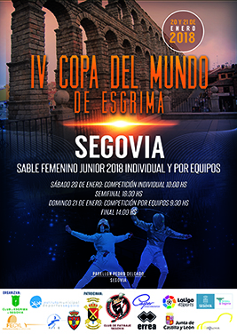 Coupe du Monde Sabre Junior à Ségovie ESP)