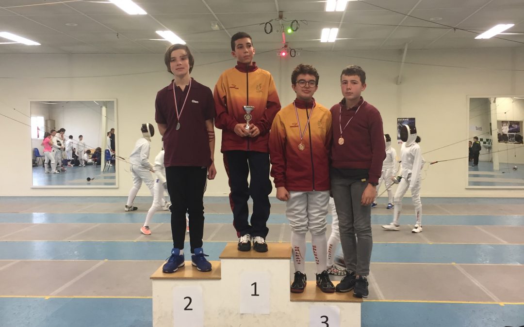 Championnats départementaux Epée à Gien